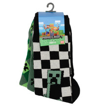 Load image into Gallery viewer, Minecraft Creeper Men's Sock Set ' 3 Pairs
