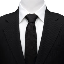 Load image into Gallery viewer, Marvel Avengers Paisley Icons Print Black Tie
