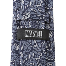 Load image into Gallery viewer, Marvel Avengers Paisley Icons Navy Men's Tie
