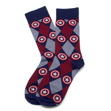 Load image into Gallery viewer, Marvel  Avengers Favorites 3 Pair Socks and Lapel Pin Gift Set
