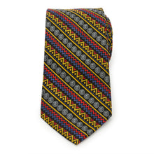 Load image into Gallery viewer, Marvel Black Panther Tribal Stripe Men's Tie
