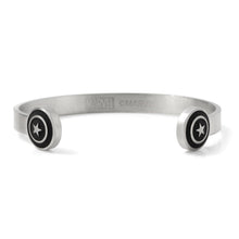 Load image into Gallery viewer, Marvel Captain America Stainless Steel Cuff Bracelet
