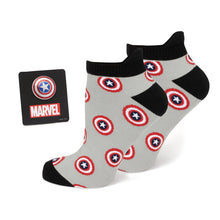 Load image into Gallery viewer, Marvel Captain America Gray Ankle Gift Set
