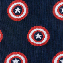 Load image into Gallery viewer, Marvel Captain America Navy Ankle Sock Gift Set
