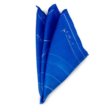 Load image into Gallery viewer, Marvel Captain America Shield Blueprint Pocket Square
