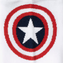 Load image into Gallery viewer, Marvel Captain America White Ankle Gift Set
