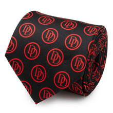 Load image into Gallery viewer, Marvel Daredevil Men's Black Tie
