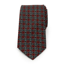 Load image into Gallery viewer, Marvel Deadpool Men's Black Tie
