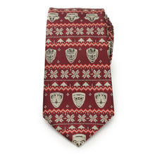 Load image into Gallery viewer, Marvel Guardians of the Galaxy Fair Isle Red Men's Tie
