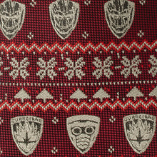 Load image into Gallery viewer, Marvel Guardians of the Galaxy Fair Isle Red Men's Tie
