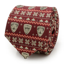 Load image into Gallery viewer, Marvel Guardians of the Galaxy Fair Isle Red Men's Tie
