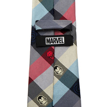 Load image into Gallery viewer, Marvel Comics Plaid Men's Tie
