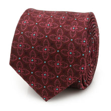 Load image into Gallery viewer, Marvel Iron Man Burgundy Multi Men's Tie
