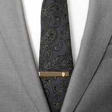 Load image into Gallery viewer, Marvel Iron Man "I Love You 3000" Textured Hidden Message Tie Bar
