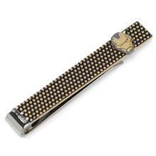 Load image into Gallery viewer, Marvel Iron Man "I Love You 3000" Textured Hidden Message Tie Bar
