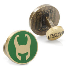 Load image into Gallery viewer, Marvel Loki Cufflinks
