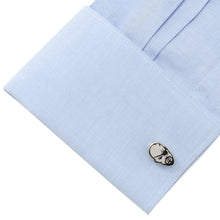 Load image into Gallery viewer, Marvel Nick Fury Silver Cufflinks

