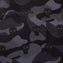 Load image into Gallery viewer, Marvel The Punisher Camo Black Silk Men's Tie
