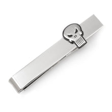 Load image into Gallery viewer, Marvel The Punisher Silver Tie Bar
