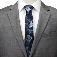 Load image into Gallery viewer, Marvel Punisher Dark Teal Men's Tie

