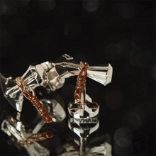 Load image into Gallery viewer, Marvel Thor Stormbreaker Silver Cufflinks
