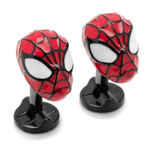Load image into Gallery viewer, Marvel Spider-Man 3D Cufflinks
