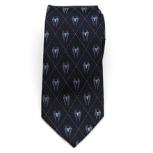 Load image into Gallery viewer, Marvel Spider-Man Diamond Navy Men's Tie

