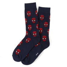 Load image into Gallery viewer, Marvel Spider-Man 3 Pack Socks and Lapel Pin Gift Set
