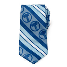 Load image into Gallery viewer, Marvel Thor Blue Striped Men's Tie
