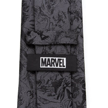 Load image into Gallery viewer, Venom Dark Gray Action Men's Tie
