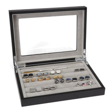 Load image into Gallery viewer, Onyx Cufflinks Collector's Case - 36 pairs
