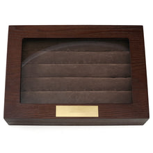 Load image into Gallery viewer, Espresso Cufflinks Collector's Case - 72 pairs

