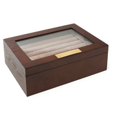 Load image into Gallery viewer, Espresso Cufflinks Collector's Case - 72 pairs
