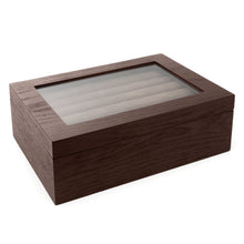 Load image into Gallery viewer, Espresso Cufflinks Collector's Case - 72 pairs
