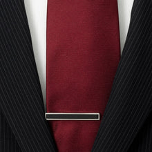 Load image into Gallery viewer, Onyx Inlaid Tie Clip
