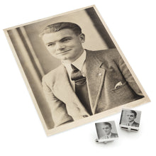 Load image into Gallery viewer, Stainless Steel Square Infinity Engravable Cufflinks
