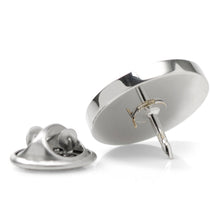 Load image into Gallery viewer, Stainless Steel Engravable Round Infinity Tie Tac
