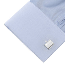 Load image into Gallery viewer, Stainless Steel Engravable Etched Frame Cufflinks
