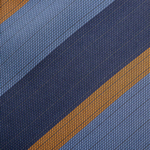 Load image into Gallery viewer, The Andrew Tie (Blue Orange Stripe Men's Tie)
