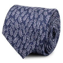Load image into Gallery viewer, Blue Leaf Men's Tie
