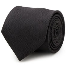 Load image into Gallery viewer, Black Silk Tie
