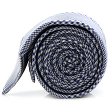 Load image into Gallery viewer, Blue Glen Plaid Silk Tie
