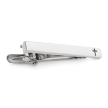 Load image into Gallery viewer, Cross Cutout Stainless Steel Tie Clip
