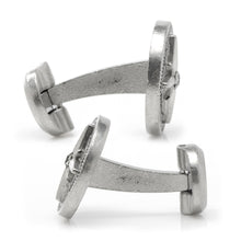 Load image into Gallery viewer, Antique Compass Stainless Steel Cufflinks
