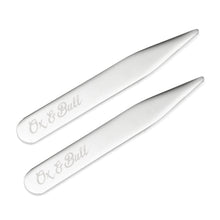 Load image into Gallery viewer, Stainless Steel Engravable Collar Stays
