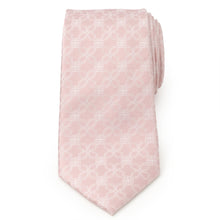 Load image into Gallery viewer, Pink Art Deco Men's Tie
