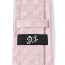 Load image into Gallery viewer, Pink Art Deco Men's Tie
