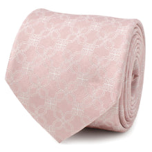 Load image into Gallery viewer, Pink Art Deco Men's Tie

