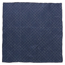 Load image into Gallery viewer, Navy Diamond Pocket Square
