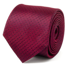 Load image into Gallery viewer, Red Pin Dot Men's Tie
